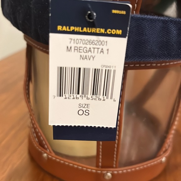 Polo Ralph Lauren CP93 Ball Cap Hat Strap Back blue new CP RL-93 Regatta Mens Sz - Picture 7 of 8